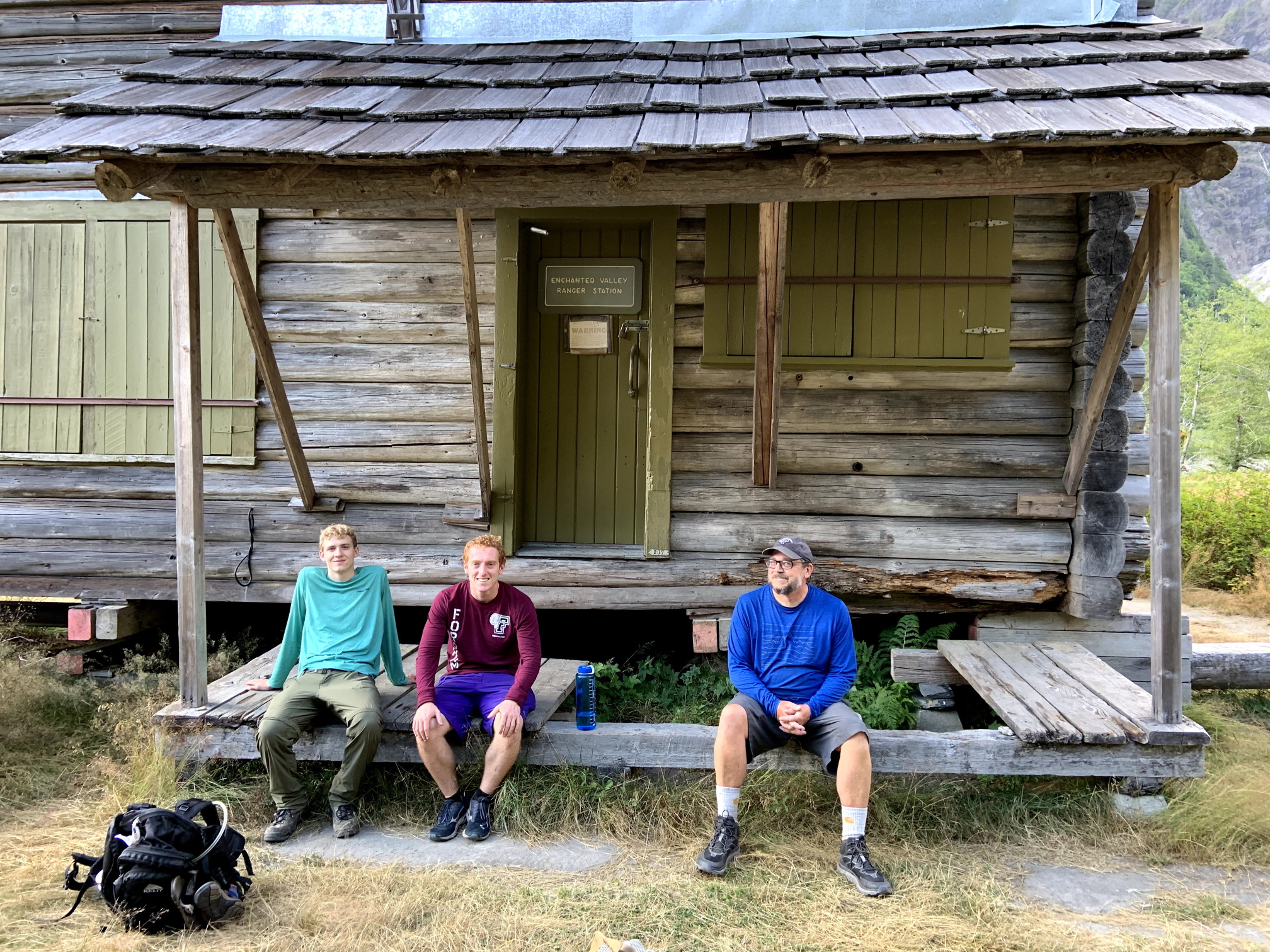 Me, brother, and dad